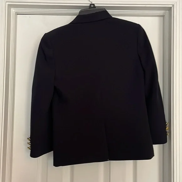 IZOD boys navy blue blazer jacket. - Picture 2 of 7
